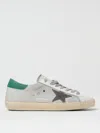 Golden Goose Super-star Sneakers In Silver