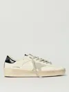 Golden Goose Deluxe Brand Men White Leather Stardan Sneakers In Animal Print
