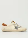 Golden Goose Deluxe Brand Men Super-star Classic With List Leather Sneakers In Neutral