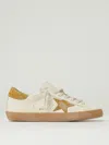 Golden Goose Leather Upper Sneakers With Suede Accents In Neutral
