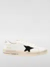 Golden Goose 'stardan' White Low Top Sneakers With Star Patch In 白色