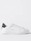 Golden Goose Mens Silver Com Pure Star Bio Logo-print Faux-leather Low-top Trainers In White