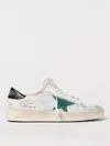 Golden Goose Stardan Leather Sneakers In Weiss