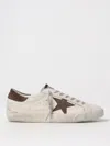 Golden Goose Unisex Super-star Low Top Sneakers In Weiss