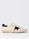 Golden Goose Deluxe Brand Men Multicolor Leather Super Star Sneakers In Weiss