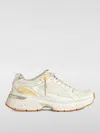 Golden Goose 40mm Lightstar Net & Suede Sneakers In White