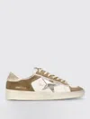 Golden Goose Leather Stardan Low-top Sneakers In Beige