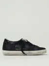 Golden Goose Deluxe Brand Women Super-star Classic With List Low-top Sneakers With Suede Inserts And In Black