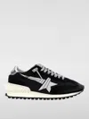 Golden Goose Running Marathon Leather-trimmed Shell Sneakers In Schwarz