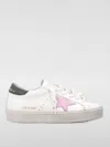 Golden Goose Leather Sneakers Star Patch In Blau