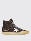 Golden Goose Glitter Suede Star Patch Rubber Sole