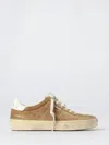 Golden Goose Soul-star Suede Leather Sneakers In Brown