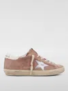 Golden Goose Super-star Suede Sneakers In Pink