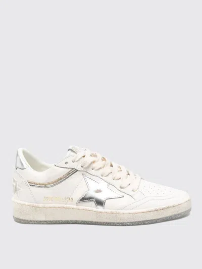 GOLDEN GOOSE SNEAKERS GOLDEN GOOSE WOMAN COLOR SILVER,H19448097