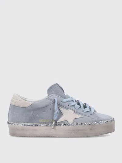 GOLDEN GOOSE SNEAKERS GOLDEN GOOSE WOMAN COLOR SKY BLUE,H22354016