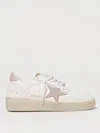 Golden Goose Ball Star Low-top Leather Sneakers In White