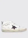 Golden Goose Leather Mid Star High-top Sneakers In White