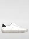 Golden Goose Distressed Lace-up Sneakers Rubber Sole In White