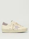 Golden Goose Sneakers Hi Star Classic In Pelle Bianca Donna