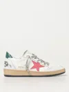 Golden Goose White Sneakers With Premium Leather And Unique Star Detail In 白色
