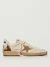 Golden Goose Calf Leather Star Sneakers In Multi
