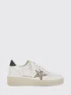 Golden Goose Ball Star Leather Glitter Low-top Sneakers In Multi