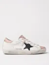 Golden Goose Deluxe Brand Women Multicolor Leather And Suede Super Star Sneakers In Yellow Cream