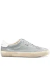 Golden Goose Deluxe Brand Soft Suede Sneakers With Vintage Detailing In Grigio E Bianco