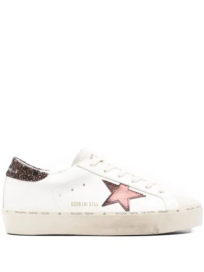 Golden Goose Sneakers Hi Star In White