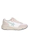 Golden Goose Sneakers In Leather And Suede In Pink