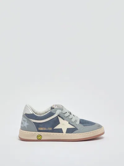 Golden Goose Sneakers Kids Color Denim In Multi