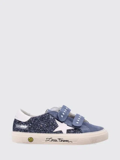 Golden Goose Sneakers Kids In Blue
