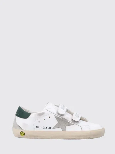 Golden Goose Shoes Kids In White