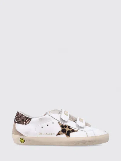 Golden Goose Sneakers Kids In White