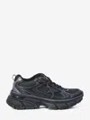 Golden Goose Lightstar Net And Leather Upper Tpu Star Net Heel And Spur In Black