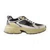 Golden Goose Light-star White Black Leather Sneaker In Multi