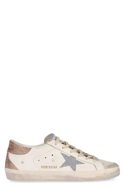 Golden Goose Sneakers Low-top Super Star In Neutral