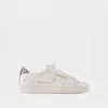 Golden Goose Worn-out Sparkle Low-top Sneakers In White