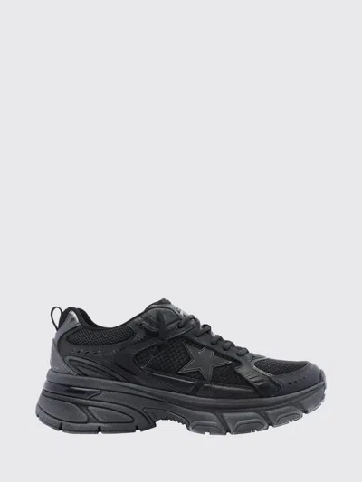GOLDEN GOOSE GOLDEN GOOSE LIGHTSTAR MESH AND LEATHER SNEAKERS,I53344002