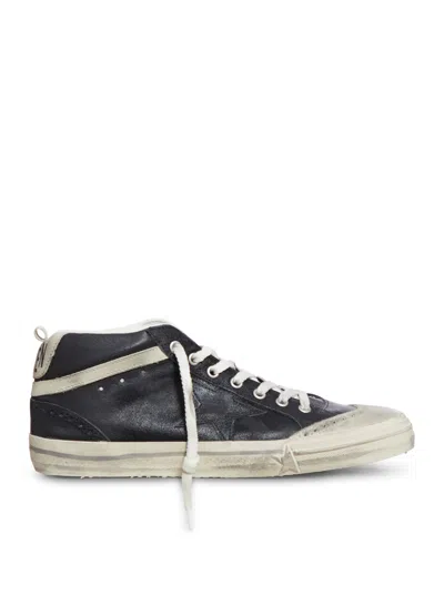 Golden Goose Star-patch Sneakers In Black