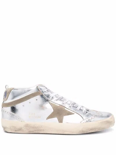 Golden Goose Sneakers 'mid Star' In White