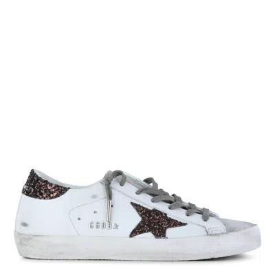 Golden Goose Deluxe Brand Women Super Star Leather Sneakers In Neutral
