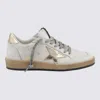 Golden Goose Deluxe Brand Women Ball Star Leather Sneakers With Logo On The Side In White