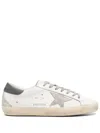 Golden Goose Panelled Sneakers With Signature Star Patch And Distressed Effect In Neutral