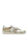 Golden Goose Low-top Sneakers With Suede And Leather Details In Multi