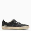 Golden Goose Soul-star Nappa Upper Leather Hf Tongue Suede Heel In Black