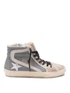 Golden Goose Slide Suede Sneakers In Multicolour