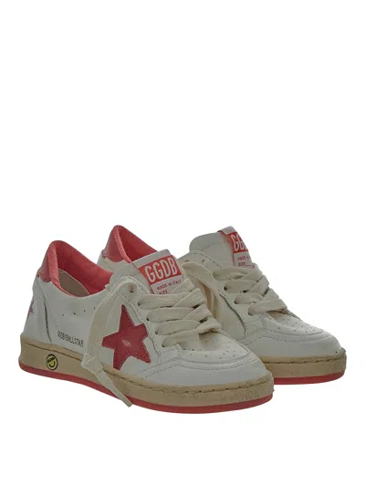 Golden Goose Kids' Sneakers In Nude
