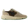 Golden Goose Sneakers Running -  Deluxe Brand - Leather - Brown/beige In Neutral