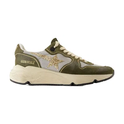 Golden Goose Sneakers Running In Green